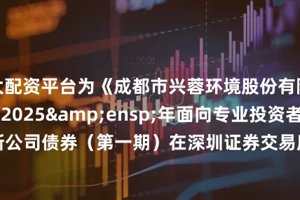 最大配资平台为《成都市兴蓉环境股份有限公司&ensp;2025&ensp;年面向专业投资者公开发行科技创新公司债券（第一期）在深圳证券交易所上市的公告》之盖章页）&ensp;&ensp;&ensp;&ensp;&ensp;&ensp;&ensp;&ensp;&ensp;&ensp;&ensp;&